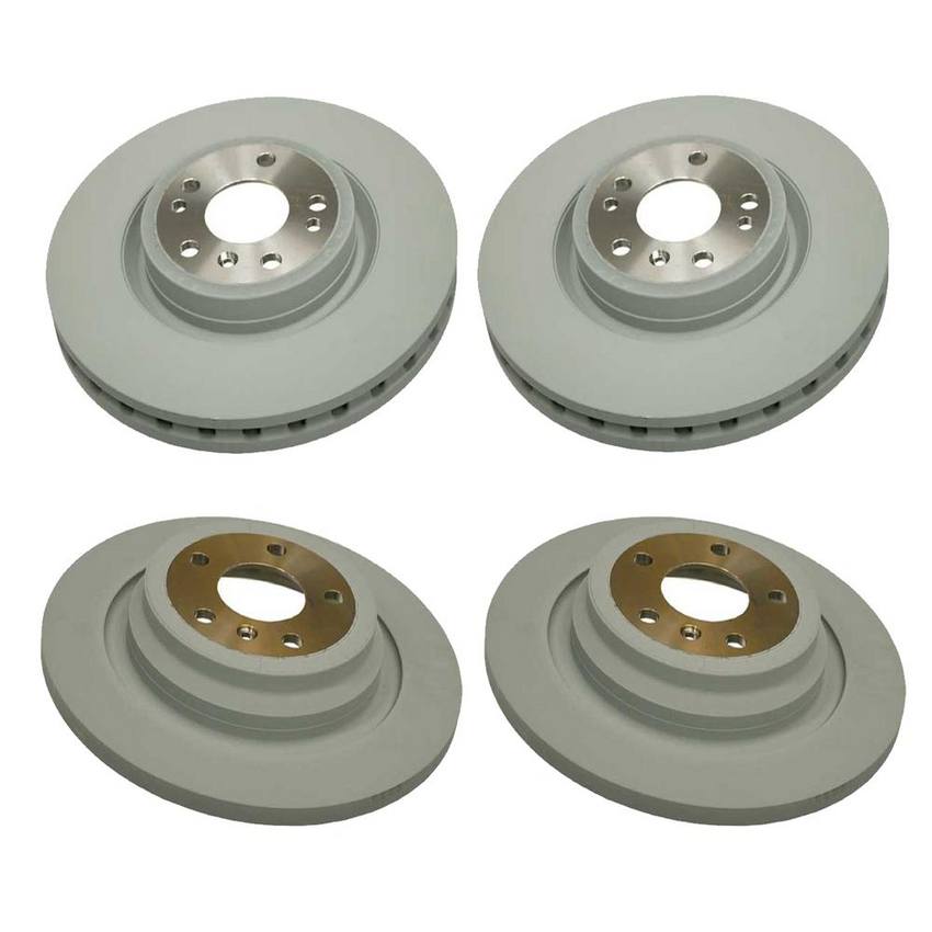 Mercedes Disc Brake Rotor Kit Front and Rear (330mm/325mm) 1664230500